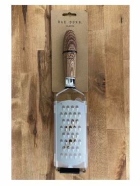 NEW Rae Dunn Cheese Grater Wooden Handle